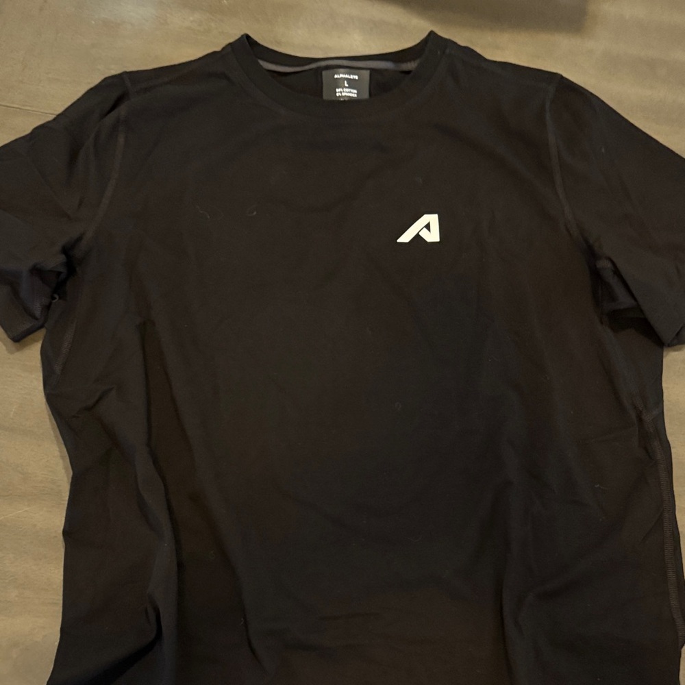 Alphalete Black Short Sleeve Tee